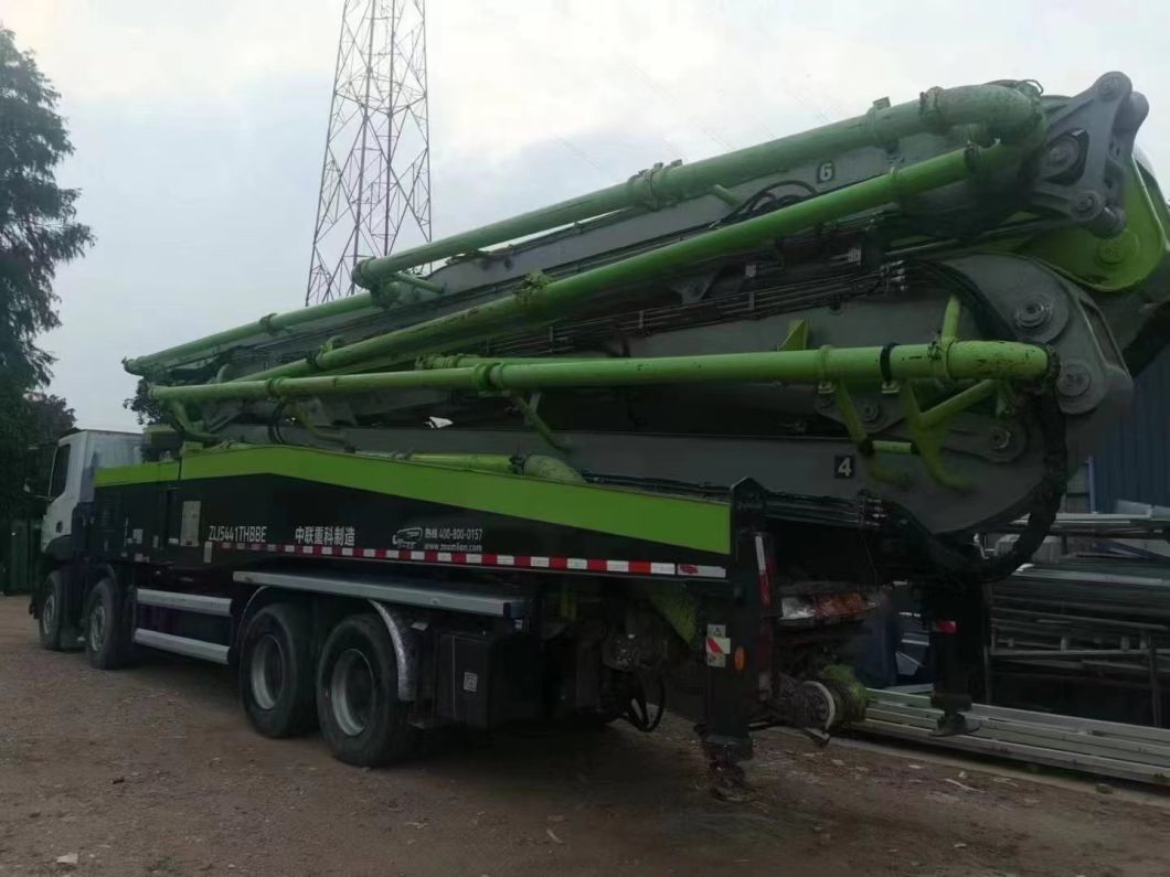 2020 63m Concrete Pump Truck Pump Super Long Boom Pump Construction Machine