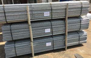 Wholesale 2.5mm Thickness Galvanised Steel Vineyard Posts / Metal Grape Stakes 0.45m -3.0m from china suppliers