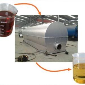 Wholesale D1200*3000mm Mini Crude Oil Refinery Distillation Plant for Petroleum to Diesel and Gasoline from china suppliers