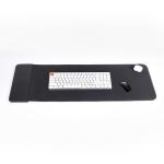 Christmas Gift Qi Wireless Charger Desk Mat , Wireless Charging Gaming Mouse Pad