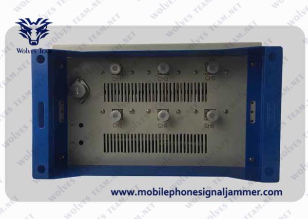 Military 350W GSM 3G 4G Cell Phone Signal Jammer High Power MultiBand Waterproof