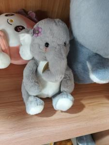 Wholesale Cute elephant plush toy stuffed toy cartoon animal handicraft gift from china suppliers