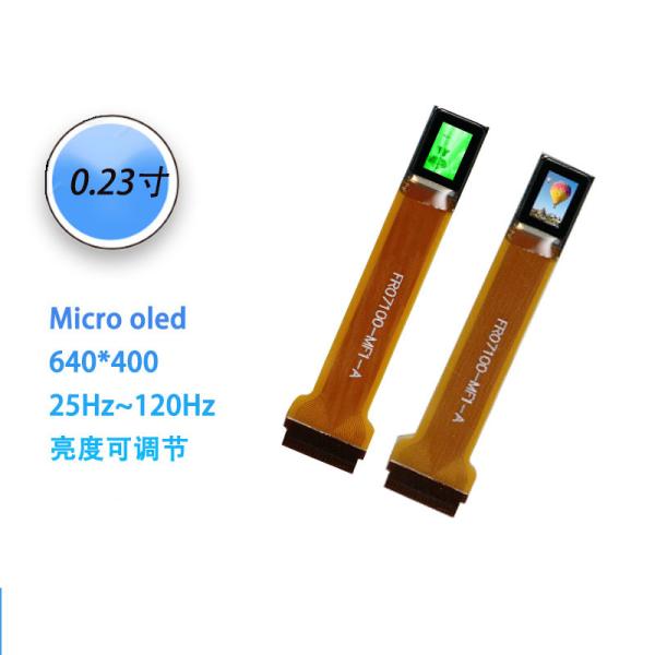 0.23 Inch Small Oled Display Module 640*400 39pins MIPI+I2C Interface 300~5000c/D