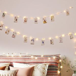 Wholesale 2M/5M/10M USB LED Light String Outdoor Garland for Photo Clip Decor Fairy/String Lights Chain Battery Christmas Copper W from china suppliers