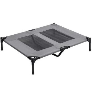 Wholesale BSCI Breathable Medium Elevated Dog Bed 1680D PVC Waterproof from china suppliers