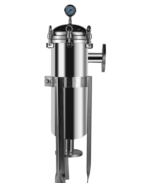 304/316 Stainless Steel Side Entry Liquid Filter Bag Housing for 3" PP/PE/Nylon Filter