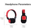 Folding wireless Bluetooth 4.2 headset high-definition mic stereo music headset