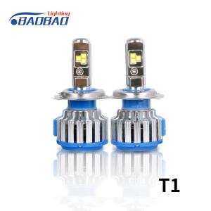 Wholesale T1 30W 3200Lumen 4pcs CREE CHIPS car led headlight from china suppliers