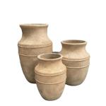 Long Lasting GRC Planter Pots Keep 5-6 Years Outdoor Frost Resistant Character