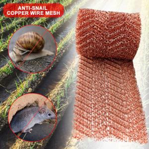 Wholesale Copper Wire Knitted Rodent Mesh Rustproof 0.2mm/0.28mm Wire 127mm 15.2m Length from china suppliers