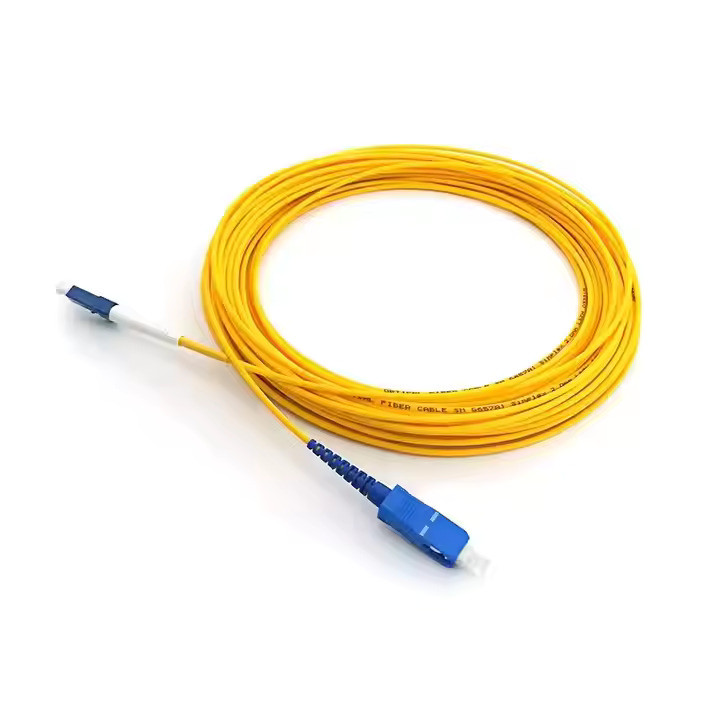 LSNH Material Single Mode Patch Cables 2.0mm~3.0mm Fast Sample Leadtime Of 3-5 Days