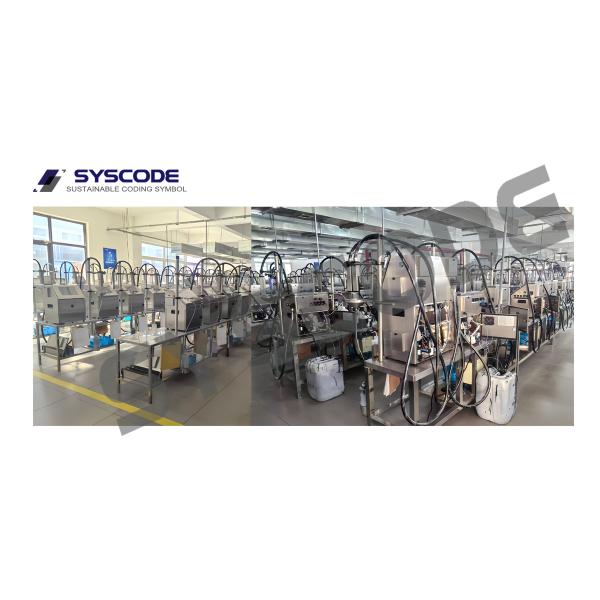 Multi Line Continuous Inkjet Printing Machine For Text Graphics And QR Code Printing