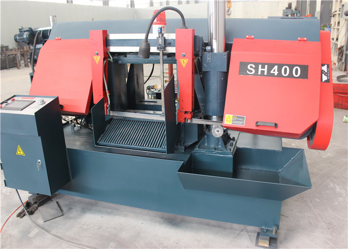 Cnc Double Column Rotary Horizontal Hydraulic Bandsaw Machine