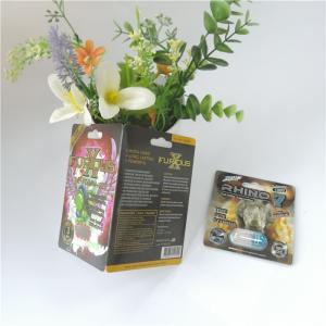 Wholesale Customized 3D Blister Pack Packaging Man Sexual Performance Enhancement Pill Blisters from china suppliers