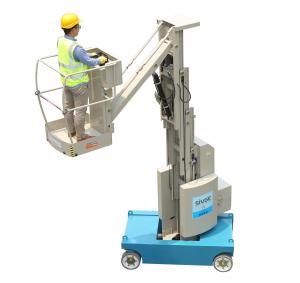 Wholesale 8m Platform Height 360 Degree Free Rotation Self Propelled Mast Boom Lift from china suppliers