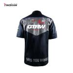 Sublimation Summer Short-Sleeved Team Cycling Sports Shirt for Oem Customized