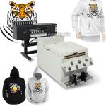 DTF A1 3 i3200 Full Set Textile Ink Printer for Heat Transfer 9 Color CMYKW FO