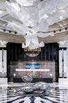 Large Size Stainless Steel Metal Sculpture For Indoor Hotel Public Decoration