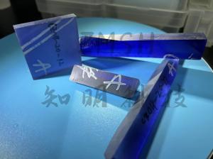 Wholesale Synthetic Gemstones Uncut Corundum Raw Material Unpolished Lab Created Blue Sapphire from china suppliers