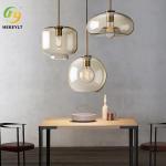 Nordic Modern Glass pendant light Bar Cafe Restaurant Clothing Store Lighting