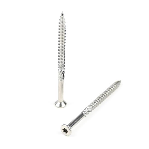 410 Stainless Steel Wood Screws 60mm Torx Countersunk for Timber Terrace Deck