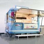 1.5KW-4.5kw Mini Stainless Steel Mobile Hotdog Fast Food Cart