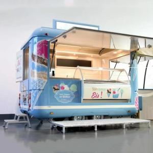 Wholesale Fully Equipped Concession Street Mobile Food Truck for Multifunctional Fast Food Trailer from china suppliers