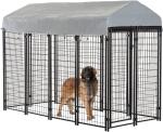 Pet 8 X 4 X 6ft Heavy Duty Dog Kennel Panels Outdoor Galvanized Welded
