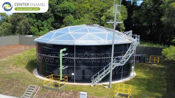 Center Enamel can Provide Aluminum Dome Roofs for Finland Crude Oil Storage