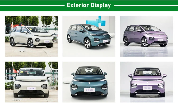 2024 Wuling Baojun Yunduo Cloud Pure Mini EV 5 Seat Hatchback with 460km Range and Smooth Driving Experience