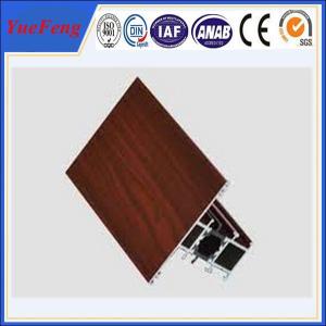 Wholesale Hot! aluminium window manufacturer, wood color aluminum profile for sliding window from china suppliers