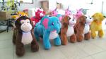 Hansel unicorn motorized plush animal children amusement cars rides kiddie rider
