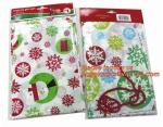 giant new year fashion gift bag for packing presents,35''x25'' Santa sack fabric