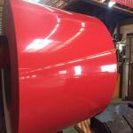 Corrugated GI PPGI Colour Coated Sheet Galvanized Steel 50 Microns Zn/Az