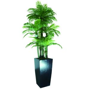 Wholesale ODM Artificial Landscape Trees Feather Palm Detailed Natural Leaves Indoor Decor from china suppliers
