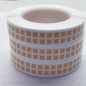China 8mmx5mm Low Temperature Labels 1mil White High Temperature Resistant Polyimide Label on sale