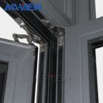 Wooden Grain Thermal Break Aluminium Casement Window