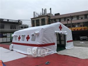 Wholesale Air Tight Tarpaulin Inflatable Medical Military Tent For Shelter from china suppliers