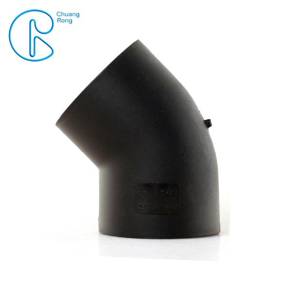 HDPE Drainage Fittings Siphonic 88.5 Degree Elbow PN6 50mm 90mm 160mm 200mm