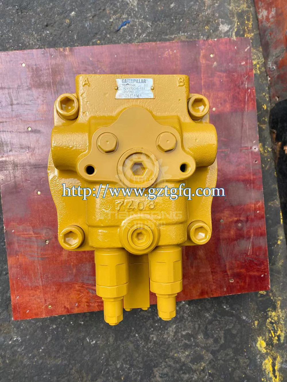 E330B M2X170 Excavator Swing Motor Assy 107-7054X