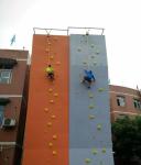 Customized FiberGlass Climbing Volumes and Bouldering Wall Holds for Outdoor