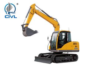 Wholesale Diesel 0.34m³ Hydraulic Crawler Crane XCMG XE80 for Construction , Yellow from china suppliers