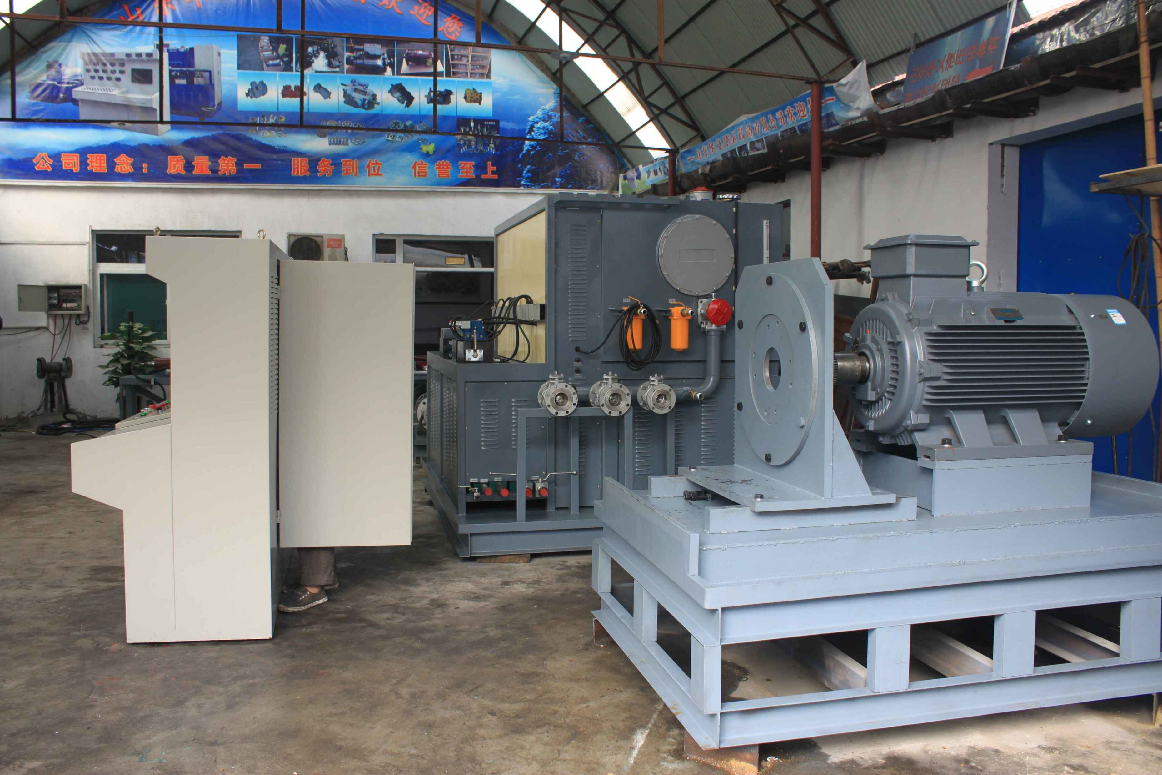State-of-the-art Hydraulic Test Bench with Advanced Technology for Hydraulic Components