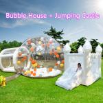 Kids Party Bubble Igloo Tent Fun Outdoor Inflatable Crystal