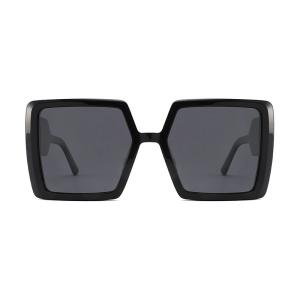 Wholesale Huge Square Acetate Sunglasses Womens OEM Lightweight Scratch Resistant from china suppliers