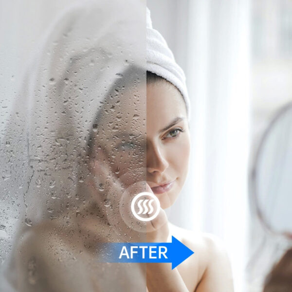 Customized LED Illuminated Mirror Cabinet 3mm Lighted Mirror Medicine Cabinet 3000K