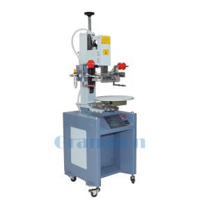 Wholesale automatic carousel conveyor hot stamping machine for lids and caps from china suppliers