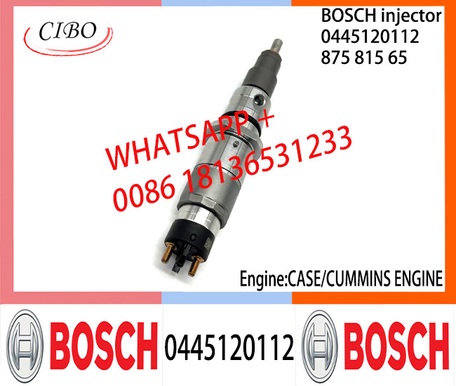 BOSCH 0445120112 87581565 Neutral Fuel Injector Assembly 0445120112 87581565 For CA-SE/CUMMINS