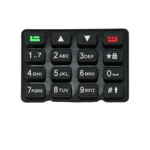 Wholesale Silk Screen Printing Rubber Button Cellphone Keypad from china suppliers