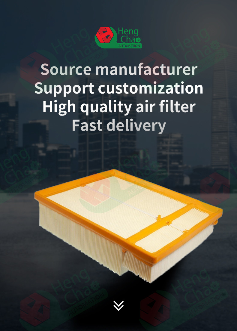Car Air Conditioner Filter Screen OEM 079133843A Cartridge Production Machine Product